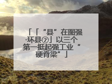 「“县”在图强·环县②」以三个第一挺起强工业“硬脊梁”