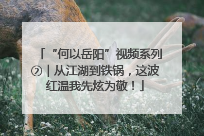 “何以岳阳”视频系列②｜从江湖到铁锅，这波红温我先炫为敬！