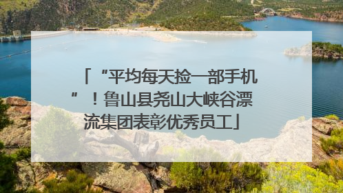 “平均每天捡一部手机”！鲁山县尧山大峡谷漂流集团表彰优秀员工