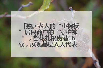 独居老人的“小棉袄”居民商户的“守护神”，警花扎根街巷16载，展现基层人大代表的炽热情怀