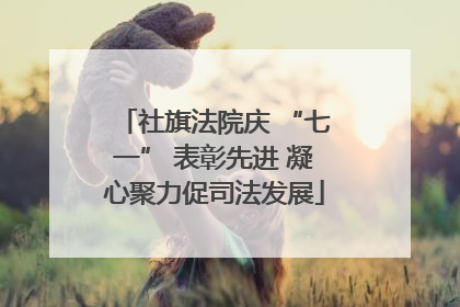 社旗法院庆 “七一” 表彰先进 凝心聚力促司法发展