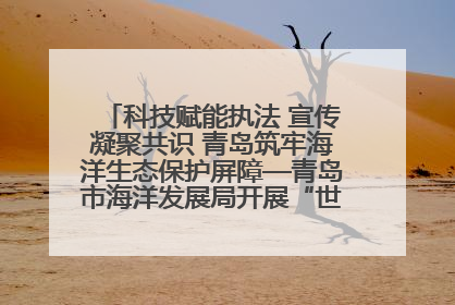科技赋能执法 宣传凝聚共识 青岛筑牢海洋生态保护屏障—青岛市海洋发展局开展“世界海洋日”和“全国海洋宣传日”宣传活动
