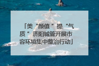 美“颜值 ”提“气质 ”济阳城管开展市容环境集中整治行动