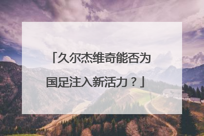 久尔杰维奇能否为国足注入新活力？