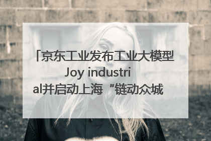 京东工业发布工业大模型Joy industrial并启动上海“链动众城 万亿降本”计划