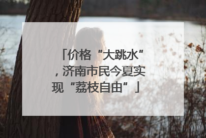 价格“大跳水”，济南市民今夏实现“荔枝自由”