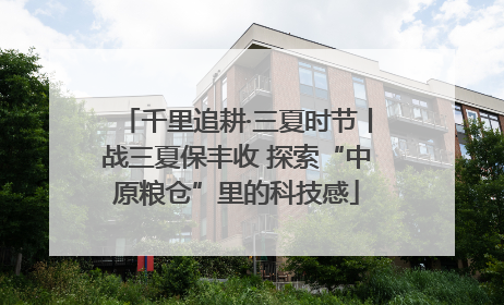 千里追耕·三夏时节丨战三夏保丰收 探索“中原粮仓”里的科技感