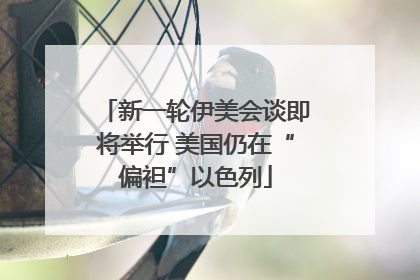 新一轮伊美会谈即将举行 美国仍在“偏袒”以色列