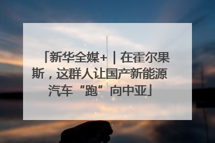 新华全媒+｜在霍尔果斯，这群人让国产新能源汽车“跑”向中亚
