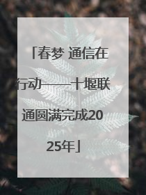 春梦 通信在行动——十堰联通圆满完成2025年