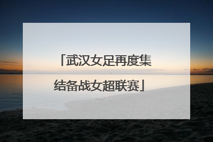 武汉女足再度集结备战女超联赛