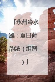 永州冷水滩：夏日荷韵浓（组图）
