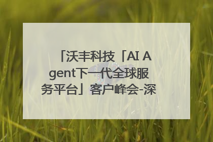 沃丰科技「AI Agent下一代全球服务平台」客户峰会-深圳站圆满落幕！