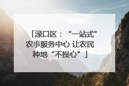 渌口区:“一站式”农事服务中心 让农民种地“不操心”