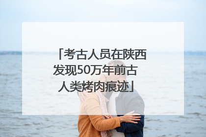 考古人员在陕西发现50万年前古人类烤肉痕迹