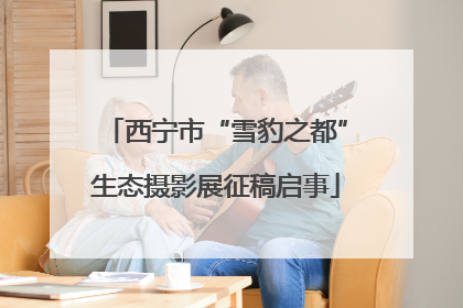 西宁市“雪豹之都”生态摄影展征稿启事