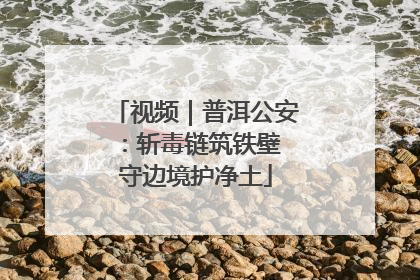 视频｜普洱公安：斩毒链筑铁壁 守边境护净土