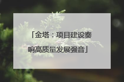 金塔：项目建设奏响高质量发展强音