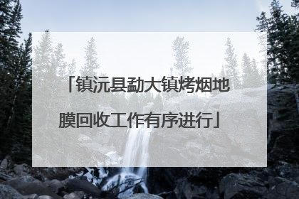 镇沅县勐大镇烤烟地膜回收工作有序进行