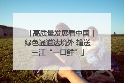 高质量发展看中国｜绿色通道达境外 输送三江“一口鲜”