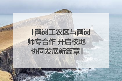 鹤岗工农区与鹤岗师专合作 开启校地协同发展新篇章