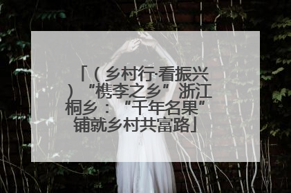 （乡村行·看振兴）“槜李之乡”浙江桐乡：“千年名果”铺就乡村共富路