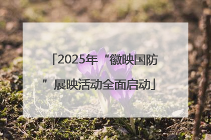 2025年“徽映国防”展映活动全面启动