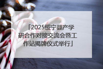 2025绥宁县产学研合作对接交流会暨工作站揭牌仪式举行