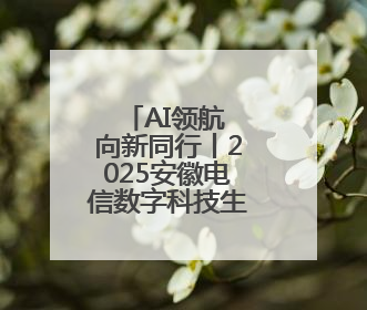 AI领航 向新同行丨2025安徽电信数字科技生态大会举行